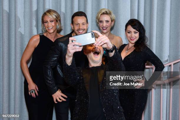 Lee Latchford-Evans, Faye Tozer, Claire Richards Lisa Scott-Lee and Ian "H" Watkins of 'Steps' at the DVD launch of 'Steps Party On The Dancefloor'...