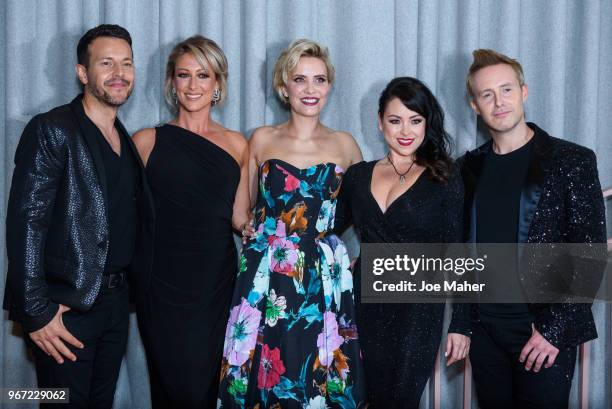 Lee Latchford-Evans, Faye Tozer, Claire Richards Lisa Scott-Lee and Ian "H" Watkins of 'Steps' at the DVD launch of 'Steps Party On The Dancefloor'...