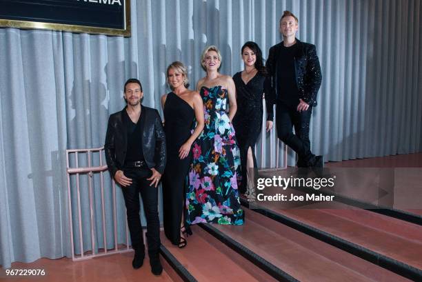 Lee Latchford-Evans, Faye Tozer, Claire Richards Lisa Scott-Lee and Ian "H" Watkins of 'Steps' at the DVD launch of 'Steps Party On The Dancefloor'...