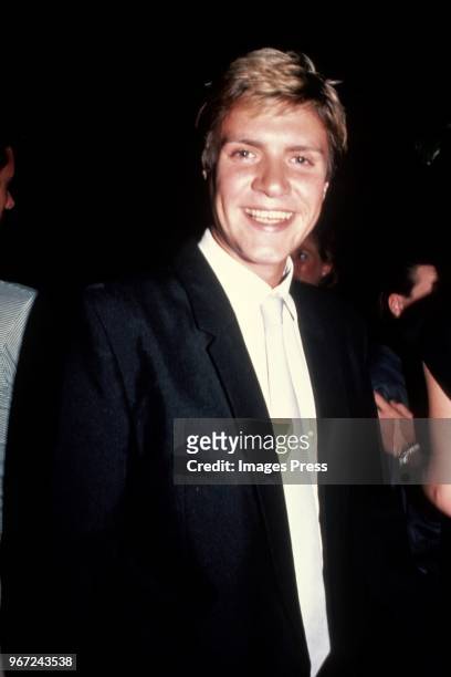 Simon Le Bon of Duran Duran circa 1983 in New York.