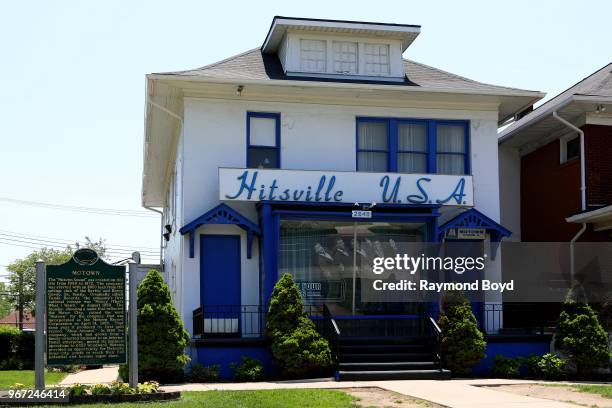 Motown Museum , original home of Motown Records in Detroit, Michigan on May 24, 2018.