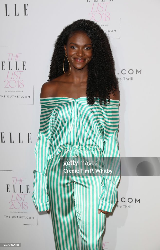 The ELLE List 2018 - Red Carpet Arrivals