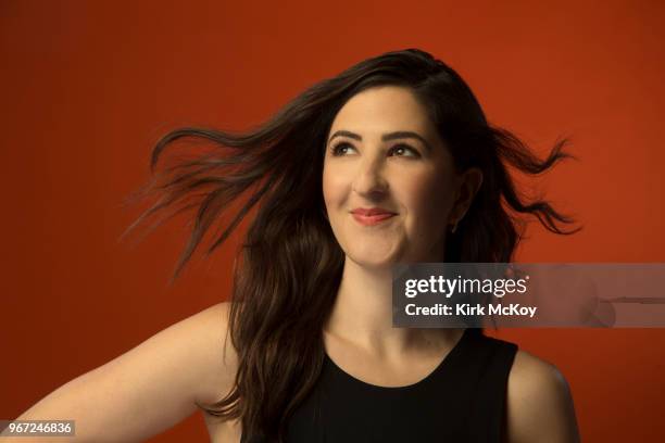 Actress D'Arcy Carden is photographed for Los Angeles Times on May 8, 2018 in Los Angeles, California. PUBLISHED IMAGE. CREDIT MUST READ: Kirk...