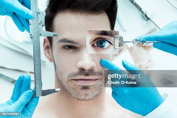 cirugía plástica - cirugía plástica hombres fotografías e imágenes de stock