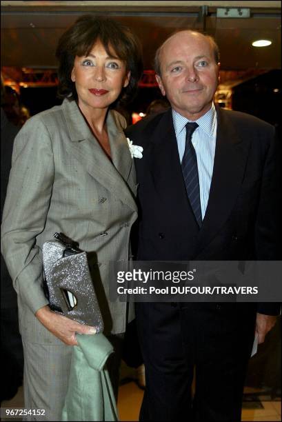 Jacques Toubon and his wife Lise.