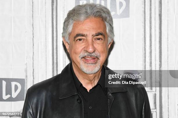 Joe Mantegna visits the Build Series to discuss "Criminal Minds" at Build Studio on June 4, 2018 in New York City.