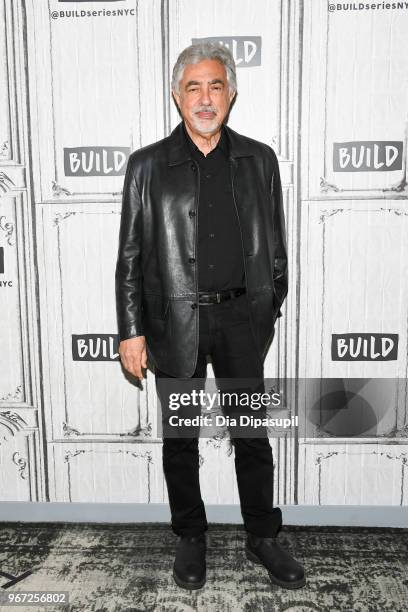 Joe Mantegna visits the Build Series to discuss "Criminal Minds" at Build Studio on June 4, 2018 in New York City.