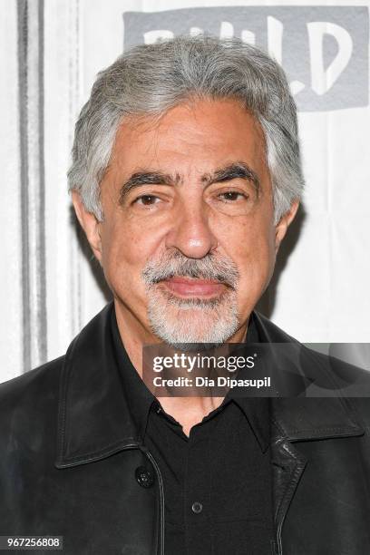 Joe Mantegna visits the Build Series to discuss "Criminal Minds" at Build Studio on June 4, 2018 in New York City.