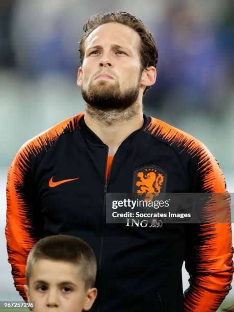 Daley Blind of Holland during the International Friendly match between Italy v Holland at the Allianz Stadium on June 4, 2018 in Turin Italy