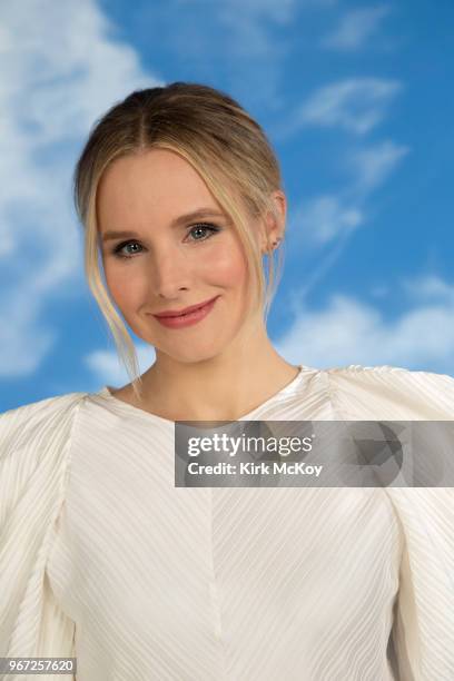 Actress Kristen Bell is photographed for Los Angeles Times on April 16, 2018 in Studio City, California. PUBLISHED IMAGE. CREDIT MUST READ: Kirk...