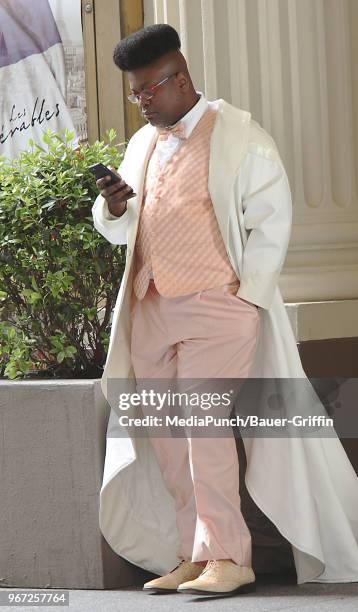 Tituss Burgess is seen on June 04, 2018 in New York City.