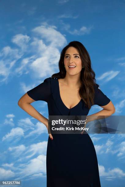 Actress D'Arcy Carden is photographed for Los Angeles Times on April 16, 2018 in Studio City, California. PUBLISHED IMAGE. CREDIT MUST READ: Kirk...