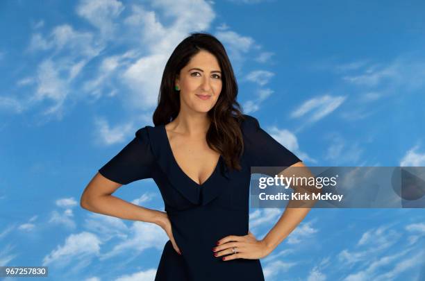 Actress D'Arcy Carden is photographed for Los Angeles Times on April 16, 2018 in Studio City, California. PUBLISHED IMAGE. CREDIT MUST READ: Kirk...