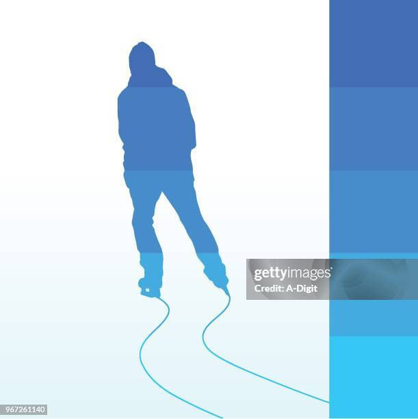 ice slide und gleiten - hockey background stock-grafiken, -clipart, -cartoons und -symbole