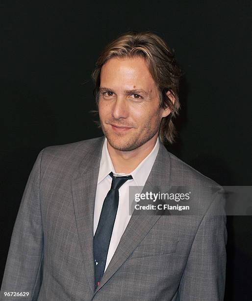 Actor Gabriel Macht arrives at the Arlington Theatre during the 25th Santa Barbara International Film Festival on February 14, 2010 in Santa Barbara,...