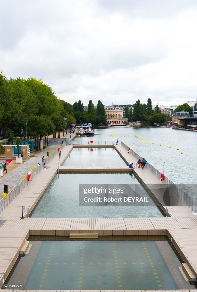 Hygiène des eaux des bassins de la Villette - Paris