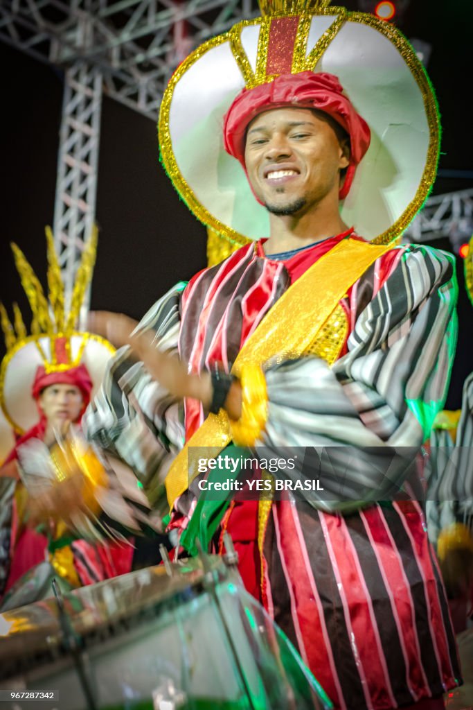 Carnival - Brazil - Samba School Battery - "Surdo and Repique"