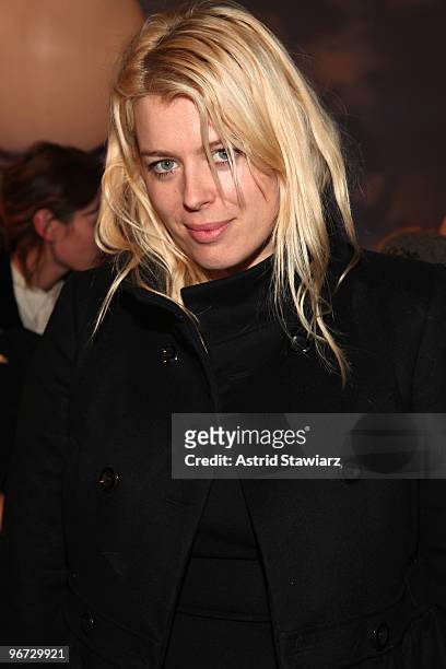 Photographer Amanda de Cadenet attends the Alexa Chung for Madewell Collection Launch Fall 2010 at the Bowery Hotel on February 15, 2010 in New York...