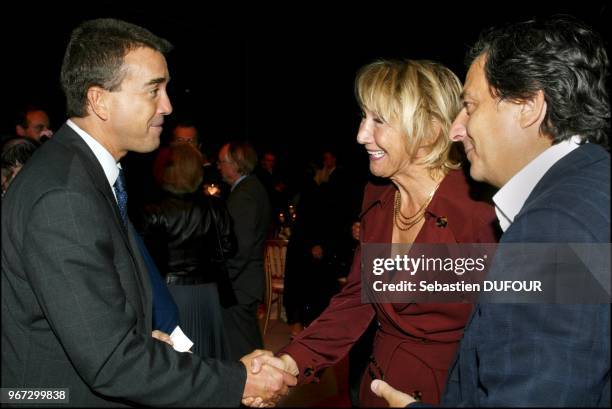 Aranud Lagardere, Marie Anne Chazel and Christian CLavier.