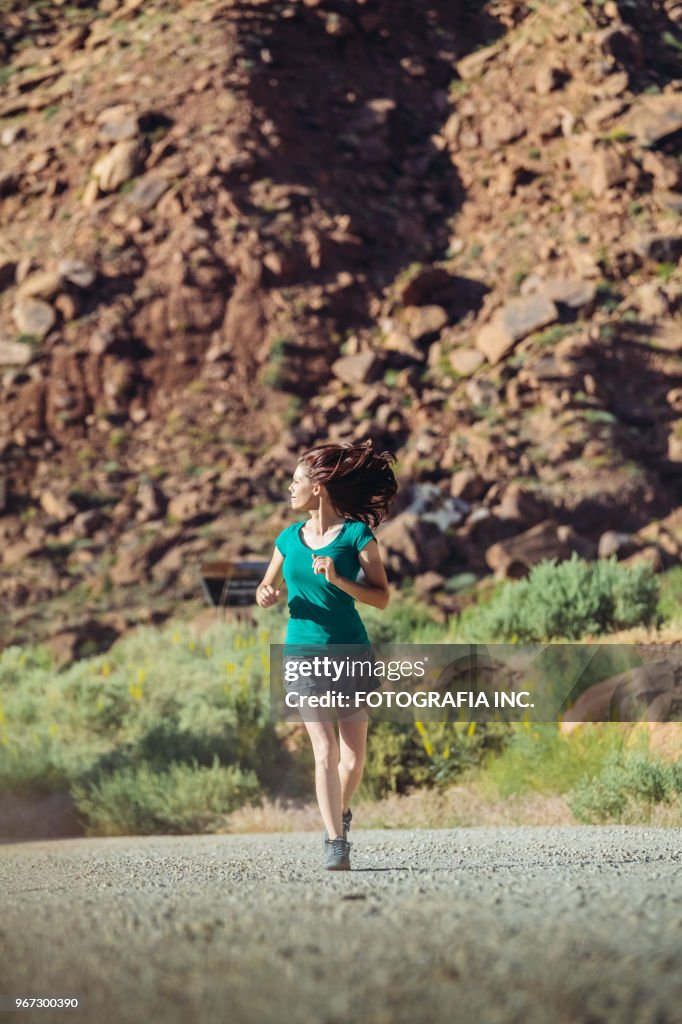 Cross Country running in Moab