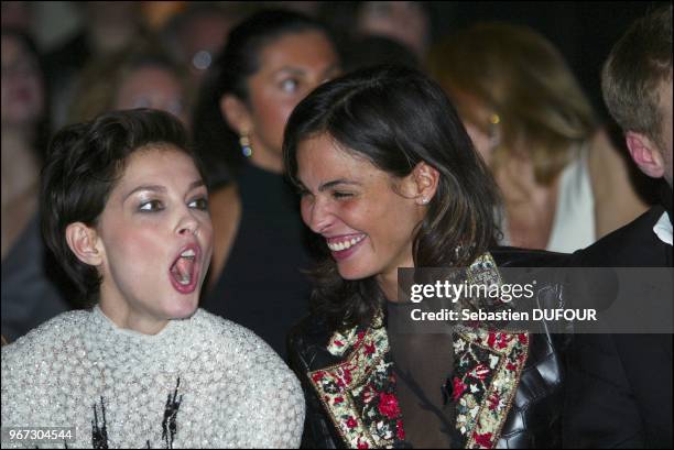 Ines Sastre and Ashley Judd.