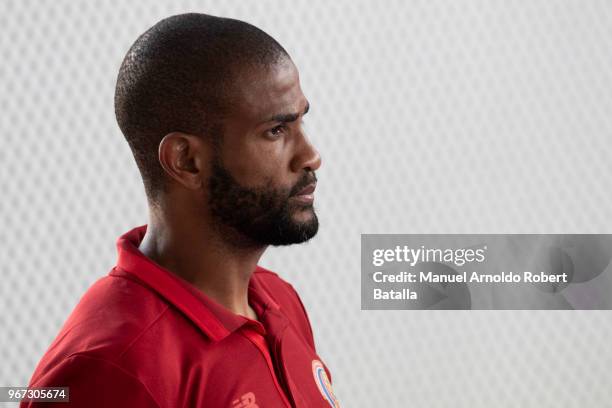 Patick Pemberton looks on during Costa Rica National Team Swearing Ceremony Ahead Its Participation in the 2018 FIFA World Cup Russia Proyecto Gol on...