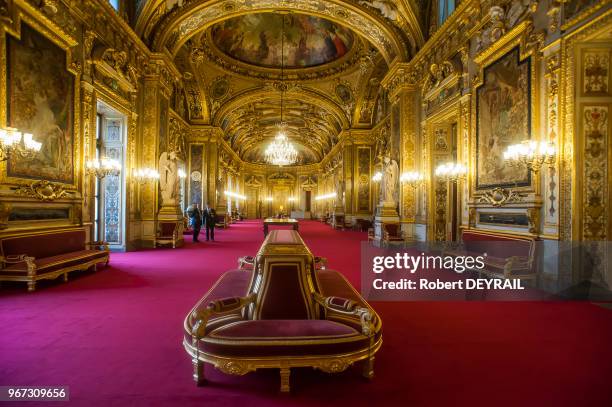 Salon des conférences du Sénat, le 18 novembre 2014, Paris, France.