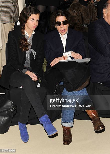 Writer Fran Lebowitz attends the Carolina Herrera Fall 2010 Fashion Show during Mercedes-Benz Fashion Week at the Tent at Bryant Park on February 15,...