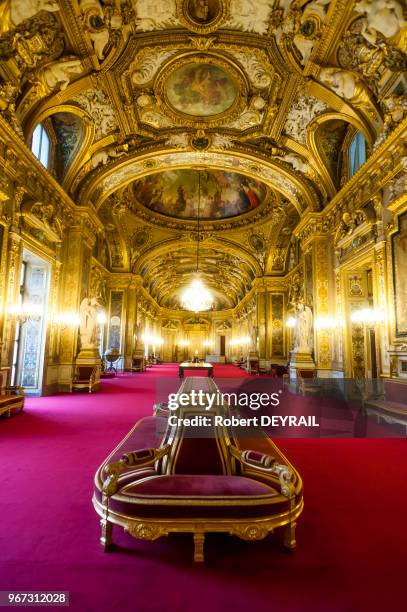 Salon des conférences du Sénat, le 18 novembre 2014, Paris, France.