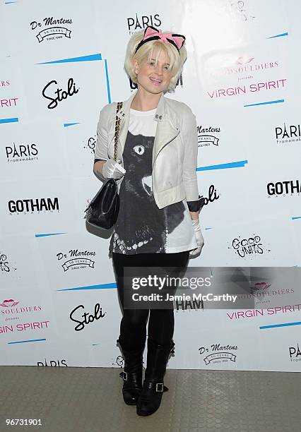 Kelly Osbourne attends Peter Prince Collection "Virgin Spirit" Fall 2010 during Mercedes-Benz Fashion Week at Good Units on February 15, 2010 in New...