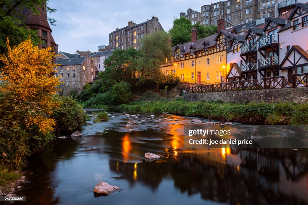 Dean Village, Water of Leith, Edinburgh, Scotland