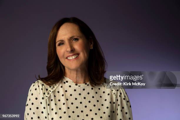 Actress Molly Shannon is photographed for Los Angeles Times on April 30, 2018 in Los Angeles, California. PUBLISHED IMAGE. CREDIT MUST READ: Kirk...