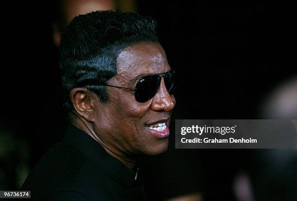 Jermaine Jackson attends a drinks reception to promote Arena's new TV show "The Jacksons: A Family Dynasty" at Tokonoma on February 16, 2010 in...