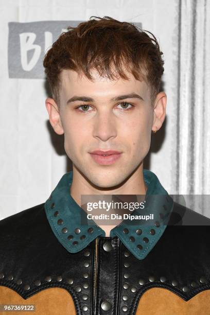 Tommy Dorfman visits the Build Series to discuss "13 Reasons Why" at Build Studio on June 4, 2018 in New York City.