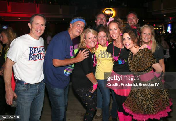 Actress Kimberly Williams-Paisley attends Nashville '80s Dance Party benefiting The Alzheimer's Association at Wildhorse Saloon on June 3, 2018 in...
