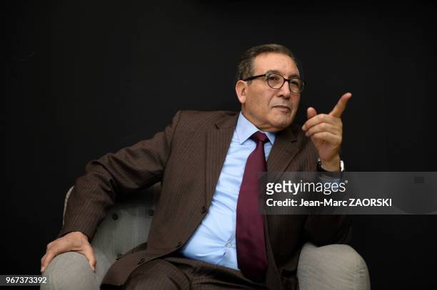 Portrait du Marocain Mohamed Mbarki, directeur général de l?Agence de Développement de la Région de l?Oriental du Maroc, ancien Ministre de l?Habitat...