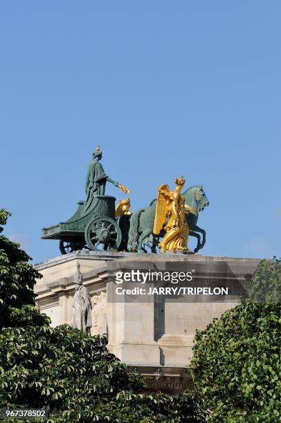 Quadrille des Chevaux de Saint-Marc, Caroussel du Louvre, 19 juin 2015, Paris 1er arrondissement, France.