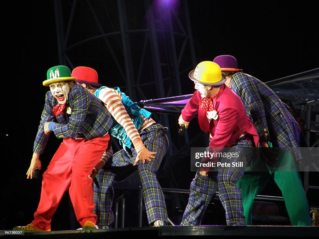 Take That Perform Their Final Circus Tour Concert At Wembley Stadium