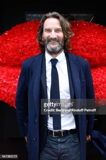 Autor of the preface of the book "Illusions dangereuses", Frederic Beigbeder attends the "Illusions Dangereuses" Release Party - Vitaly Malkin @Crazy...