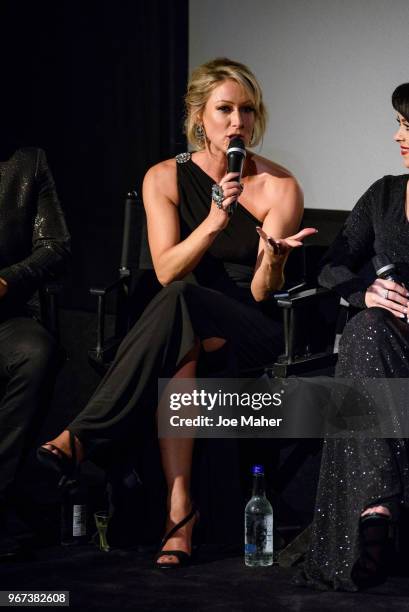 Faye Tozer takes part in a Q&A session at the DVD launch of 'Steps Party On The Dancefloor' at the Everyman Cinema on June 4, 2018 in London, England.