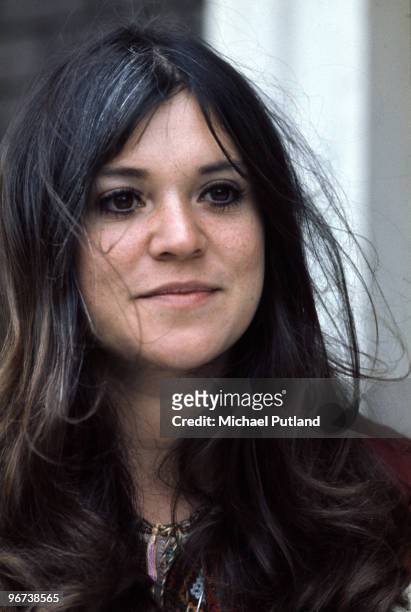 American singer-songwriter Melanie , London, circa 1974.