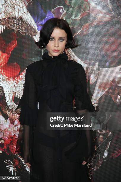 Billie JD Porter attends the UK premiere of 'McQueen' at Cineworld Leicester Square on June 4, 2018 in London, England.