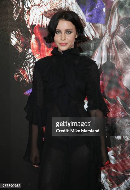 Billie JD Porter attends the UK premiere of 'McQueen' at Cineworld Leicester Square on June 4, 2018 in London, England.