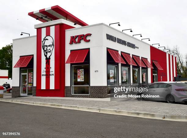 Promotional Atmosphhere at KFC on April 4, 2018 in Orangeburg, South Carolina.