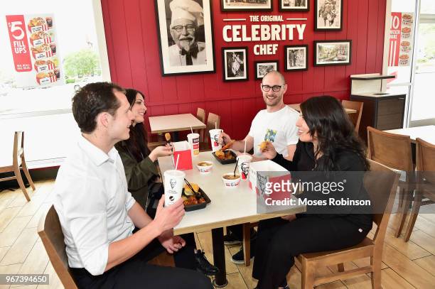 Promotional Atmosphhere at KFC on April 4, 2018 in Orangeburg, South Carolina.