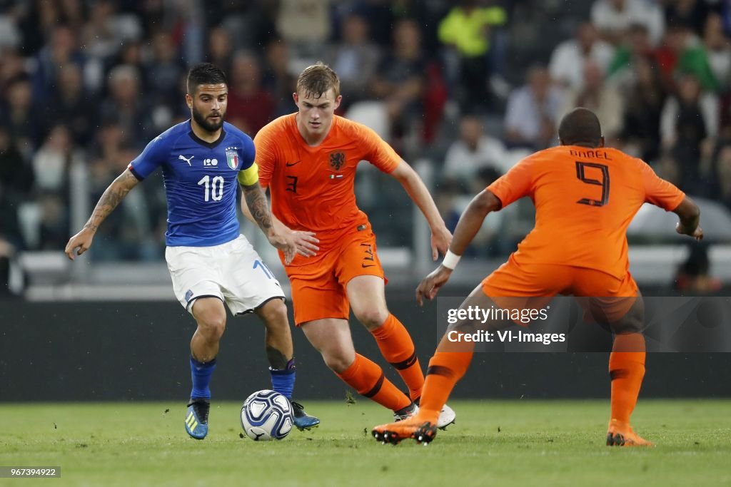 International friendly match"Italy v The Netherlands"