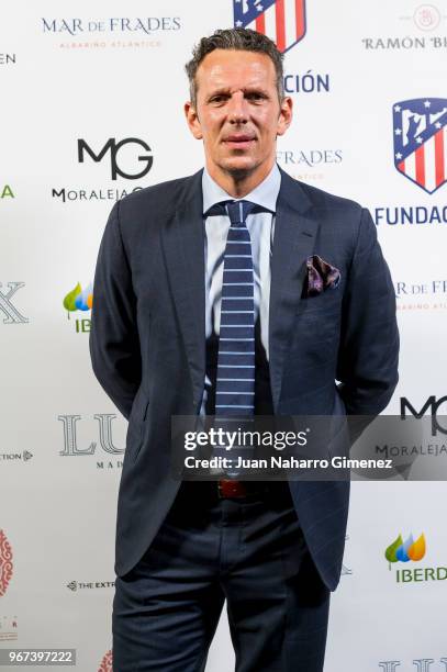 Joaquin Prat attends 'Thinking In Your Cloud' charity dinner at the Lux restaurant on June 4, 2018 in Madrid, Spain.