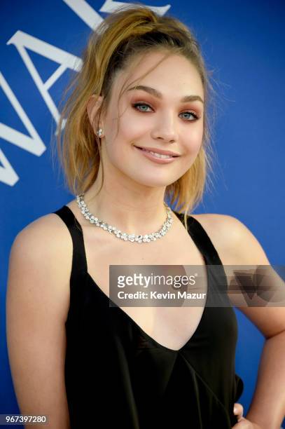 Maddie Ziegler attends the 2018 CFDA Fashion Awards at Brooklyn Museum on June 4, 2018 in New York City.
