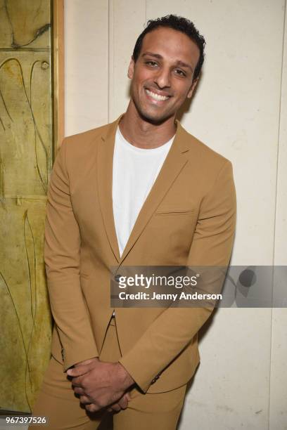 Ari'el Stachel attends the Tony Honors Cocktail Party Presenting The 2018 Tony Honors For Excellence In The Theatre And Honoring The 2018 Special...