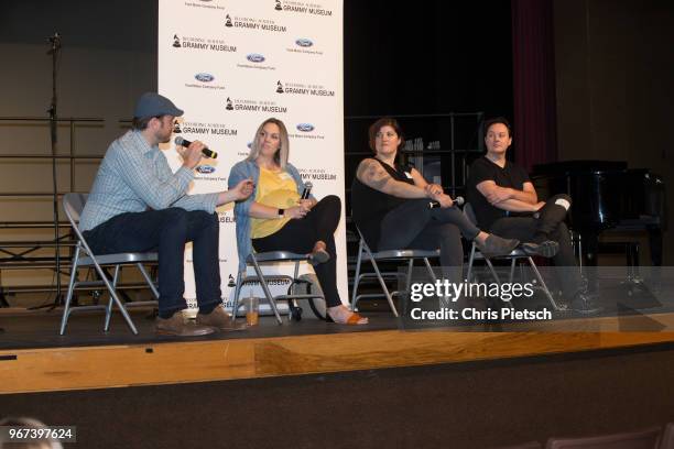 The GRAMMY Museum's Patrick Lundquist is joined by singer and YouTube artist Evynne Hollens, Vickie Infinito from the Hult Center for the Performing...